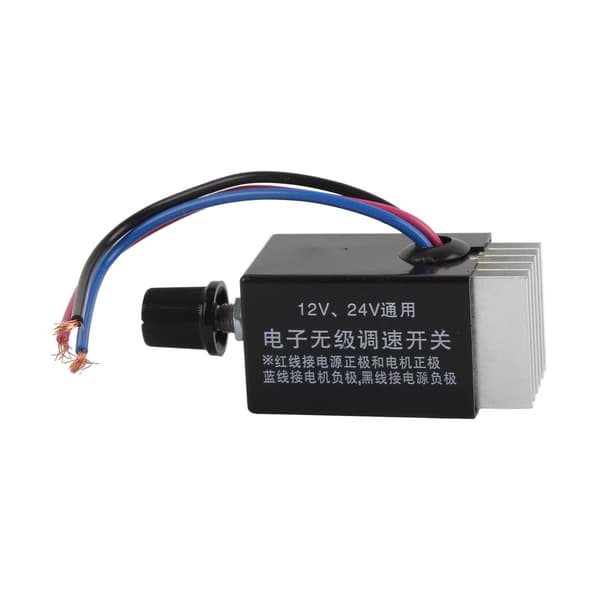 12V 24V Universal DC Motor Hastighetskontroller for Viftevarmerkontroll i Lastebil
