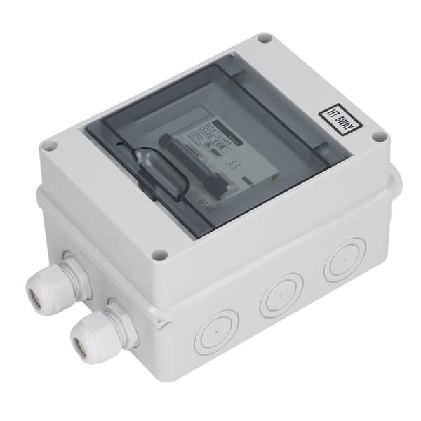 DC Miniatyr Strømbryter 2P 125A IP65 Vanntett Solcellepanelbryter 1000V