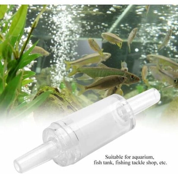 10 kpl akvaarion ilmapumpun takaiskuventtiilit yksisuuntainen takaiskuventtiili Akvaarion kalasäiliön happiilmapumpun takaiskuventtiili, valkoinen, Fonepro
