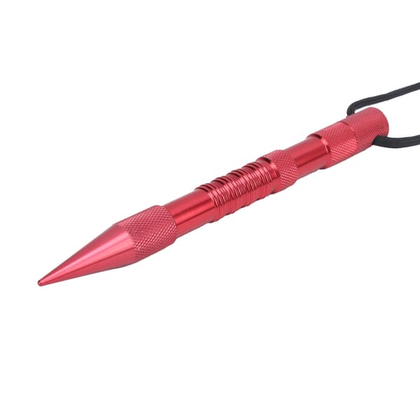 Paracord Nål til Parasolreb, Aluminium, Rød