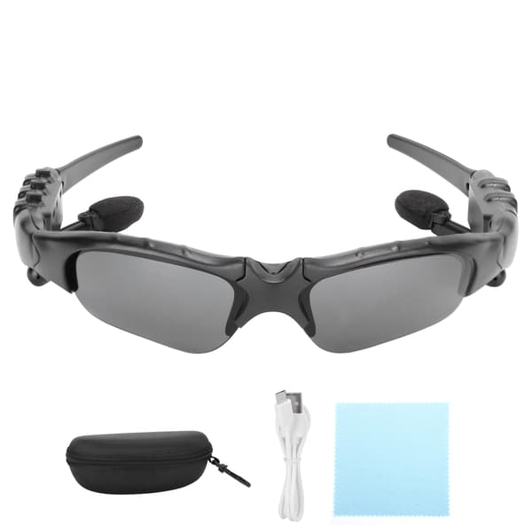 Bluetooth Smart Solbriller Utendørs Headset Kjørebriller Hodetelefoner