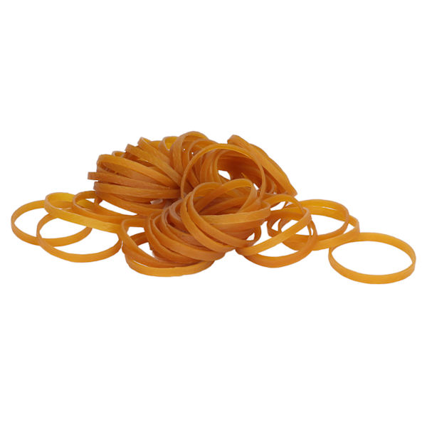 120 st gummiband med stark elasticitet och hög seghet för industriellt bruk - 160 mm omkrets, 5 mm bredd