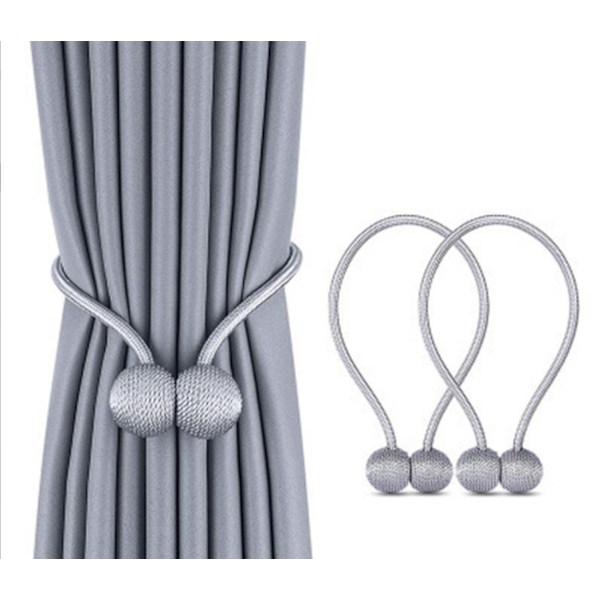 2 styks magnetiske gardinbindinger Gardinclips