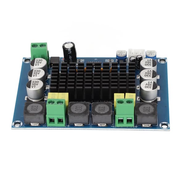 Dubbelkanal 120W HIFI Digital Förstärkarkort DC 12V 24V