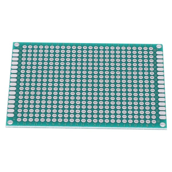 10 st 5x7cm dubbelsidig prototyp PCB förtennad kretskort kopplingsdäck