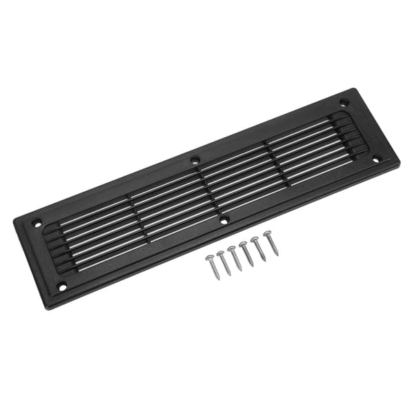 300x80mm Rektangulær Luftventil Grilldæksel Ventilationspanel til RV Bus Trailer Køkkenskab