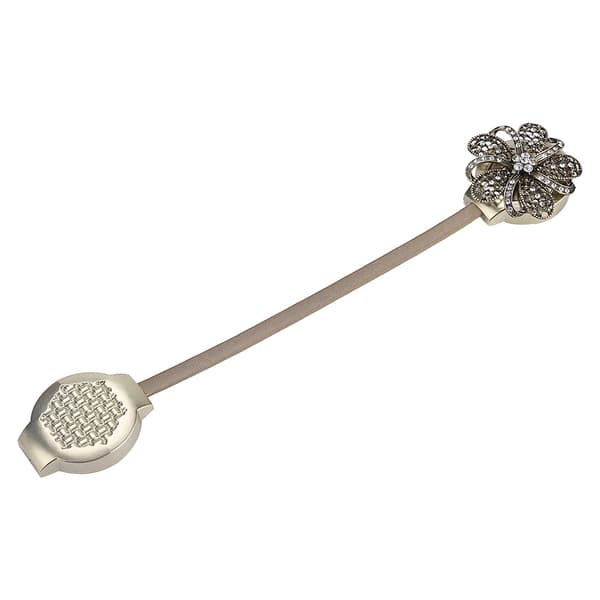 Vikbar Magnetisk Blomma Spänne Bälteshållare Knut Bältesaccessoarer Hem Brons