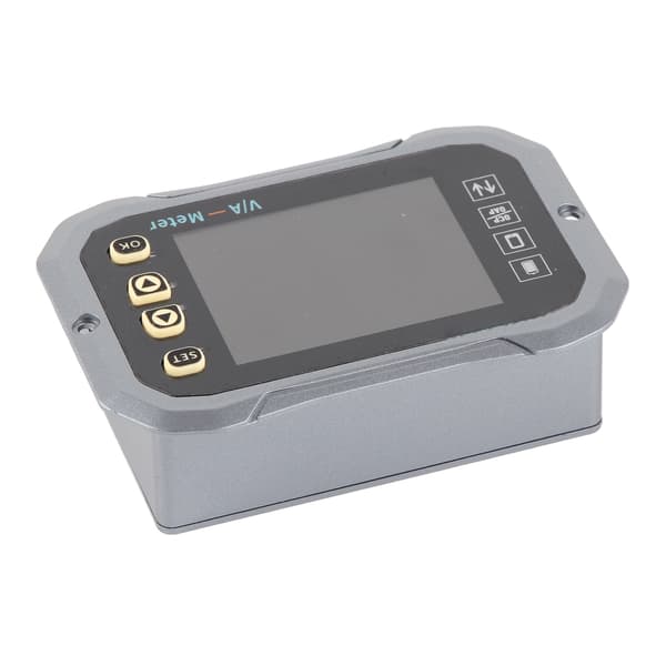 Batteritester Voltmeter Amperemeter Batterikapasitetsindikator Coulometer