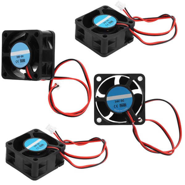 4 Kulelager Kjølevifte 4020 24V for 3D-skriver Varmeavledning