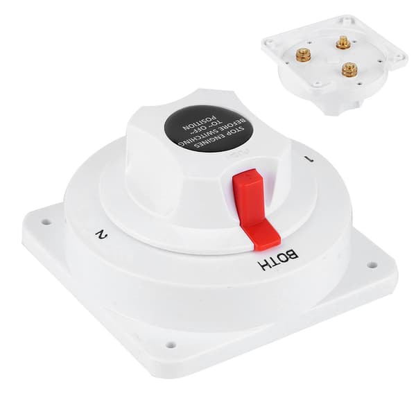 300A 4-posisjons batterivelgerbryter for båt RV 6V 12V 24V 32V strømforsyningssystem