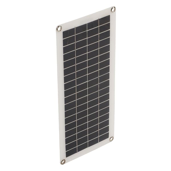 Solpanel 10W Polykristallin Kisel Dubbel USB-utgång Motorcykel Båt Traktor Släpvagn Lastbil Gräsklippare Husbil 10A Controller