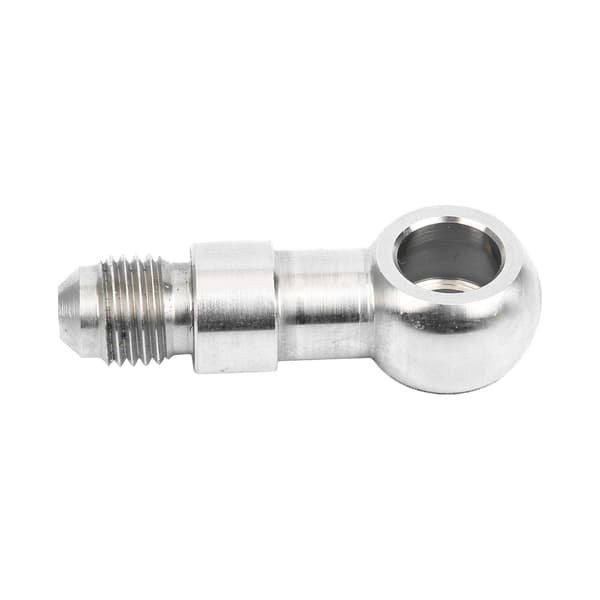 Rostfri Stål Banjo Adapter Koppling 10mm 0.4in AN4 AN04 för M10 Banjo Bult