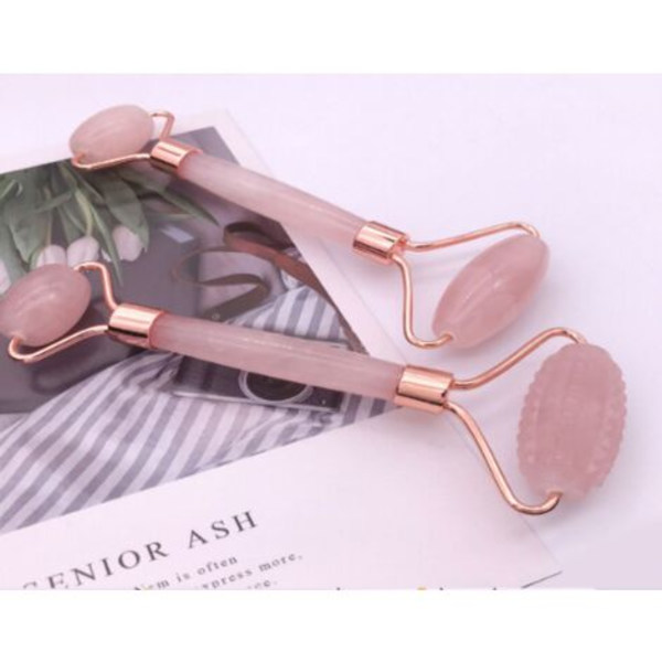Gua Sha och jade roller, ansikts roller, ansikts roller skönhetsverktyg, Baimei rosenkvarts ansikte, gröna ögon och hals massager