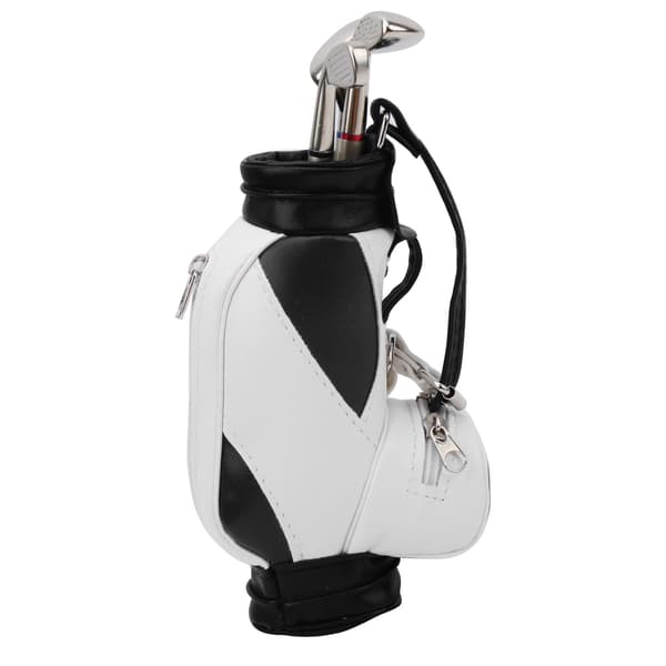 Desktop Golf Putter Pen Holder Sort Hvid Golf Gave til Spillere