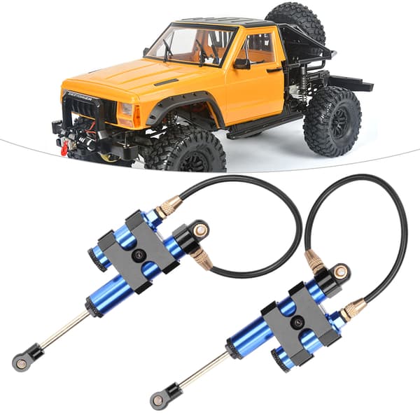 100 mm undertryk støddæmper passer til SCX10 TRX4 1 10 RC bilmodel blå