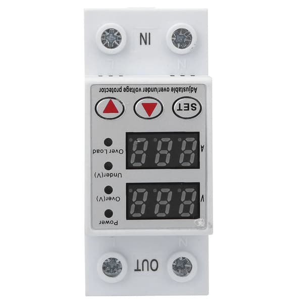 BERM BEMS5 40A 230V Intelligent Digital Overspennings- og Overstrømsbeskyttelse