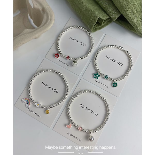 Armband Färgglada S925 Silver Modesmycken Ac5019 Rainbow