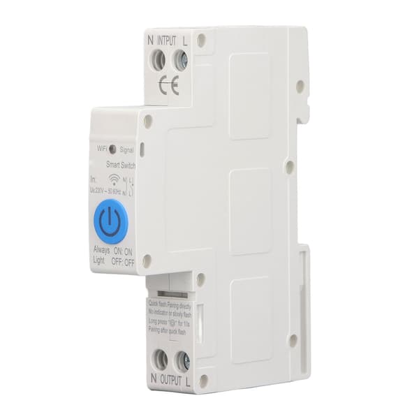 Smart Strømbryter Tuya ZigBee Mobiltelefon Fjernkontroll AC230V 1P 40A