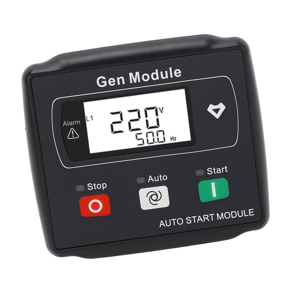 Dieselgenerator Auto Controller LCD-skærm Genset Kontrolmodul Panel 15-360V