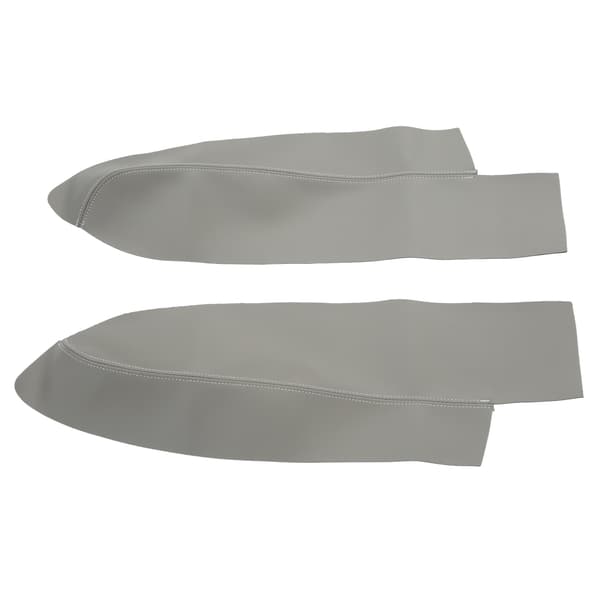 1 par framdörrpanel armstödsskydd mikrofiberläder bilinteriörtillbehör ersättning för CRV 2007-2011 grå