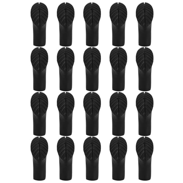 Utomhus Walking Stick Tips Protector - 20st tips för att byta ut vandringsstavar