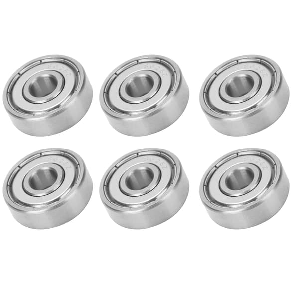 10 stk. S626Z 6x19x6MM Kuglelejer i rustfrit stål til rulleskøjtetilbehør