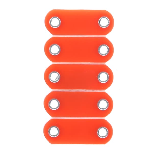 50 stk. LilyPad LED-modul Hvid Bærbar Overflademontering DIY-sæt til Arduino 3V til 5V