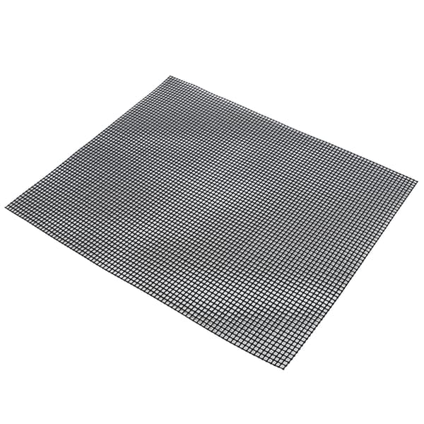 Matklassad Non-stick Grillmåtte Multifunktionel Udendørsgrill 36x42 cm Sort