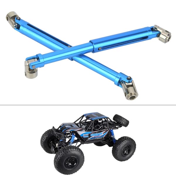 RC-bilopgraderingsdele - Alloy Drivaksel Sæt til RGT 86100 1/10 RC Crawler (blå)