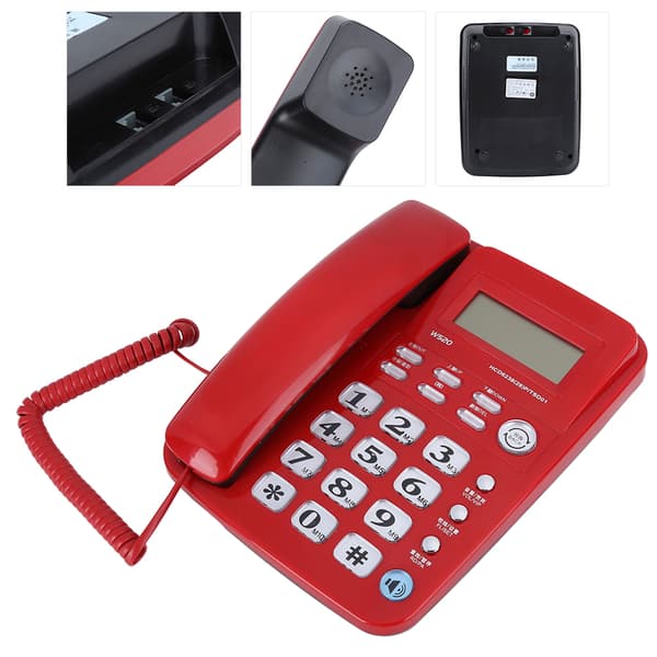 Kontor Inrikes Yritys Numeronäyttö Puhelin Kiinteä Handsfree Puhelu