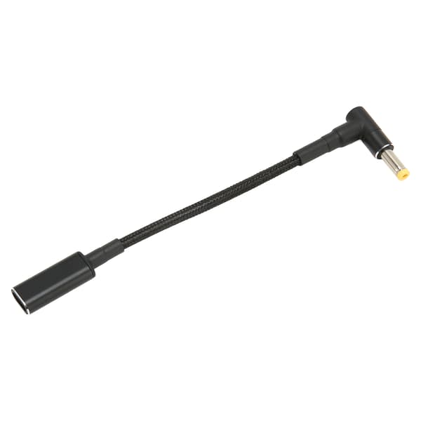 USB Typ C Hona till 4.8x1.7mm Hane Adapterkabel Dubbel PD E MARK Chip Portabel 100W USB Typ C Adapterkabel