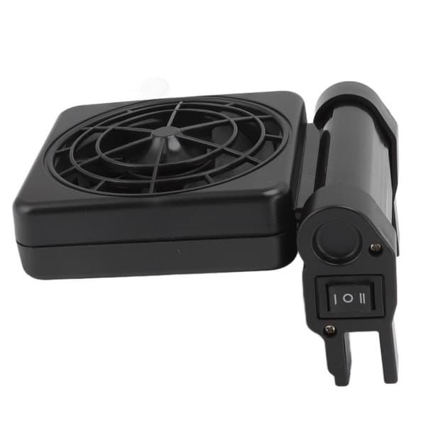Justerbar hastighed Mini akvariekøleventilator US-stik 100-240V enkelt ventilator