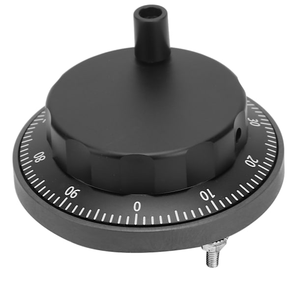 5V 80mm 6Pin CNC Pulser Sort Håndhjul 100PPR Manuel Pulsgenerator Rotary Encoder