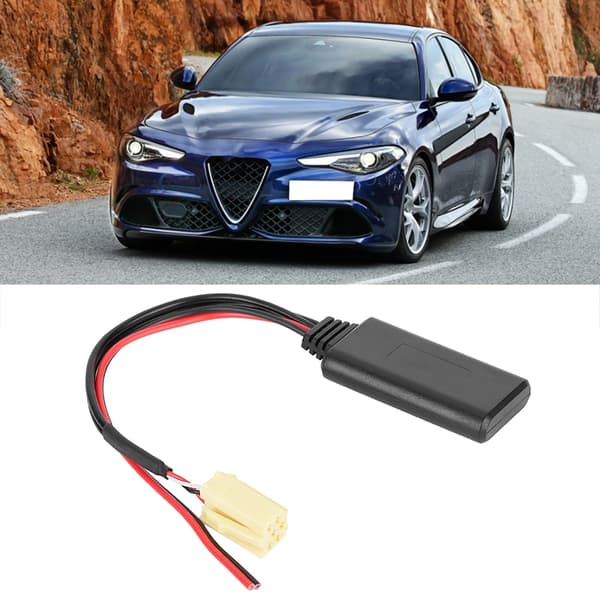 Alfa Romeo 159 2007 Bluetooth Aux Audio Kabel Adapter