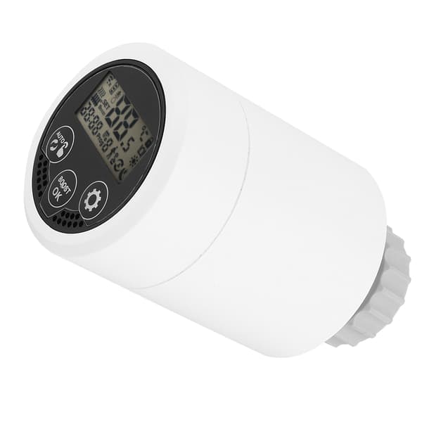 Smart ZigBee Kylarventil LCD-skærm App-styring Temperaturjustering