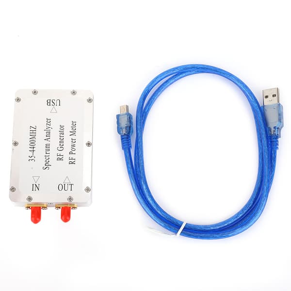 Spektrumanalysator med strømmeter i aluminiumlegering