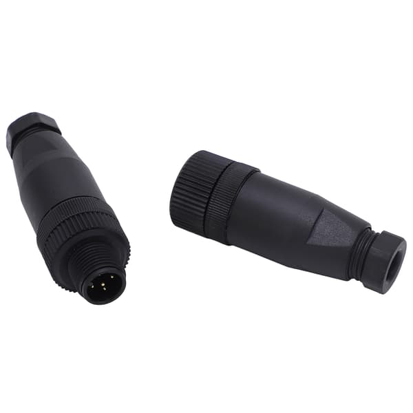 NMEA 2000 Han Terminator M12 5 Pin A Kode 9A Varmebestandig UV-beskyttelse Marinebåde
