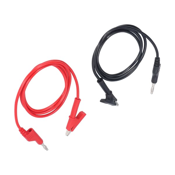4mm Silikon Testledning Sprøytestøpt Messing Bananplugg Elektrisk Testkabel 70035-1