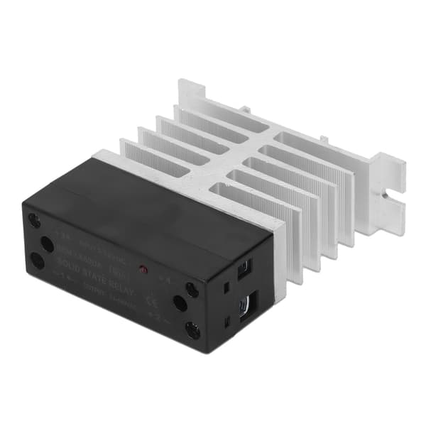 Solid State Relæ ABS Skal 3-32VDC til 24-480VAC Flammehæmmende Isoleret SSR