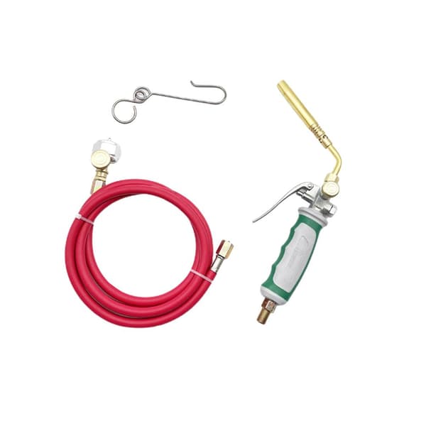 Allsidig propanbrenner med triggerstart og 1,6 m slange