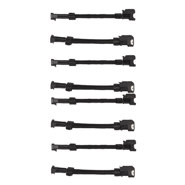 8 st Bränsleinsprutare Kabeladapter för Delphi LQ4 LQ9 4.8 5.3 6.0 till LS2 LS3 LS7 EV6 Insprutaradapter