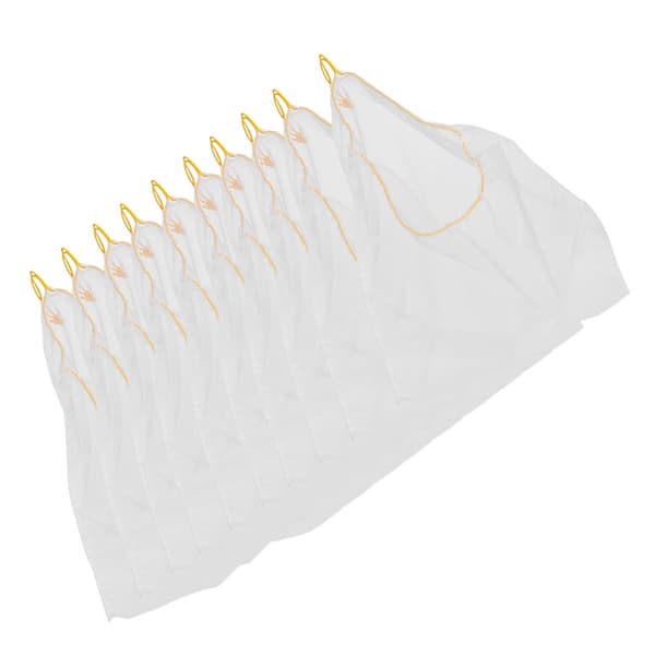 Fødevaregodkendt Nylon Honningfilter Netpose 10 stk. Fjernelse af urenheder God anvendelighed