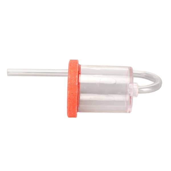 Professionell Högupplöst Syre CO2 Diffuser Transparent Akvarium Luftfördelare
