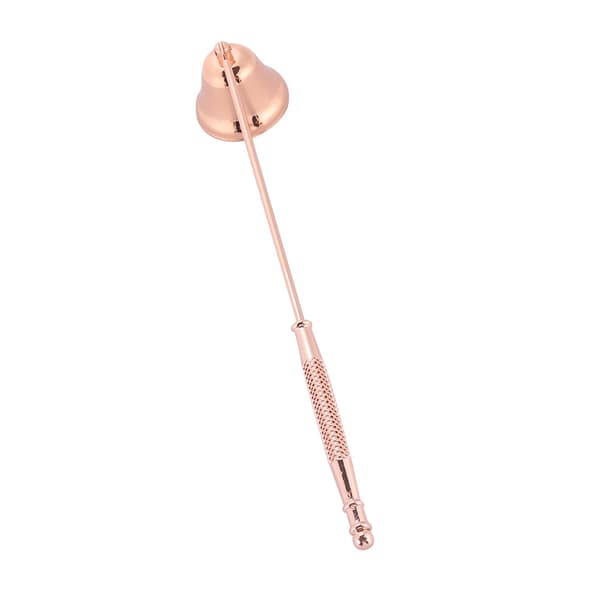 1:a Mode Klockformad Rostfritt Stål Ljusstake Veke Trimmer Handverktyg Roséguld