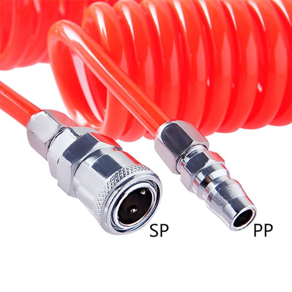 Snabbkoppla Pneumatisk Teleskopisk PU-slang