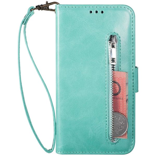 Samsung Galaxy A51 Wallet Phone Case, Mintgrøn