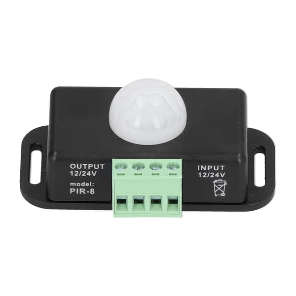 PIR-sensor LED Infraröd Rörelsedetektering Timer Switch 12V till 24V DC för Skåp Badrum Korridor