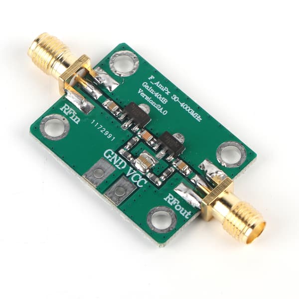 30-4000MHz 40dB Gain RF Bredbåndsforsterkermodul FM HF VHF UHF