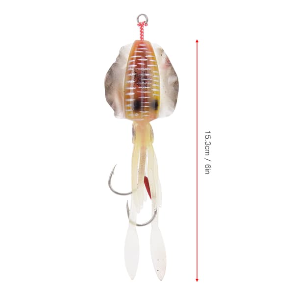 UV Glow Squid Lure Fiskeagn Tilbehør