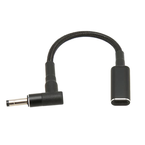 USB C til 4.0x1.7 mm DC Hann Adapter 100W Dobbel PD EMARK Chip Plugg Konverter Laptop Ladeadapter